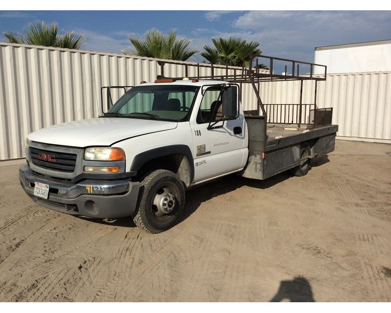 Gmc 3500 flatbed truck #5