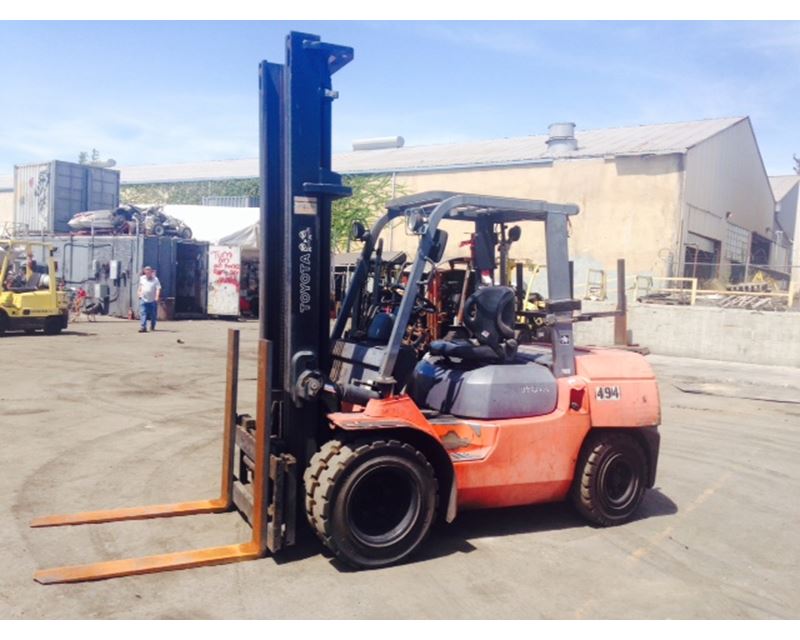 toyota forklift mast height #5