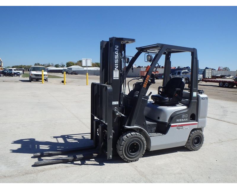 Nissan 50 forklift for sale #6