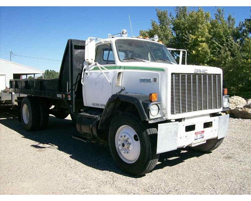 Gmc brigadier dump truck for sale