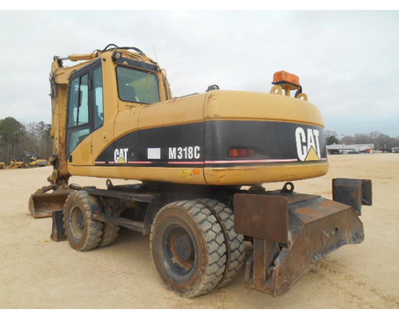 Caterpillar M318C Wheeled Excavator For Sale Montgomery, AL