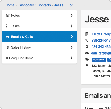 Detailed Contact Fields