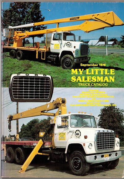 My Little Salesman Truck Catalog - September 1978 Issue