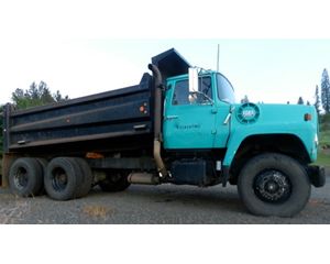 Ford f 9000 dump truck #8