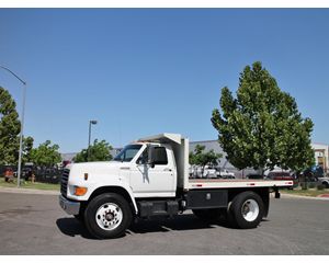 1997 Ford f800 flatbed #9