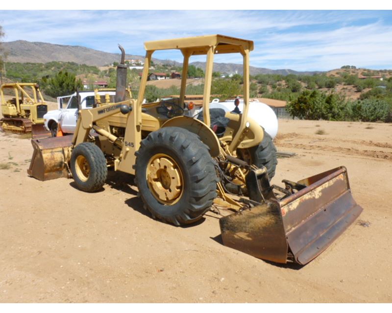 Ford 545 backhoe weight #6