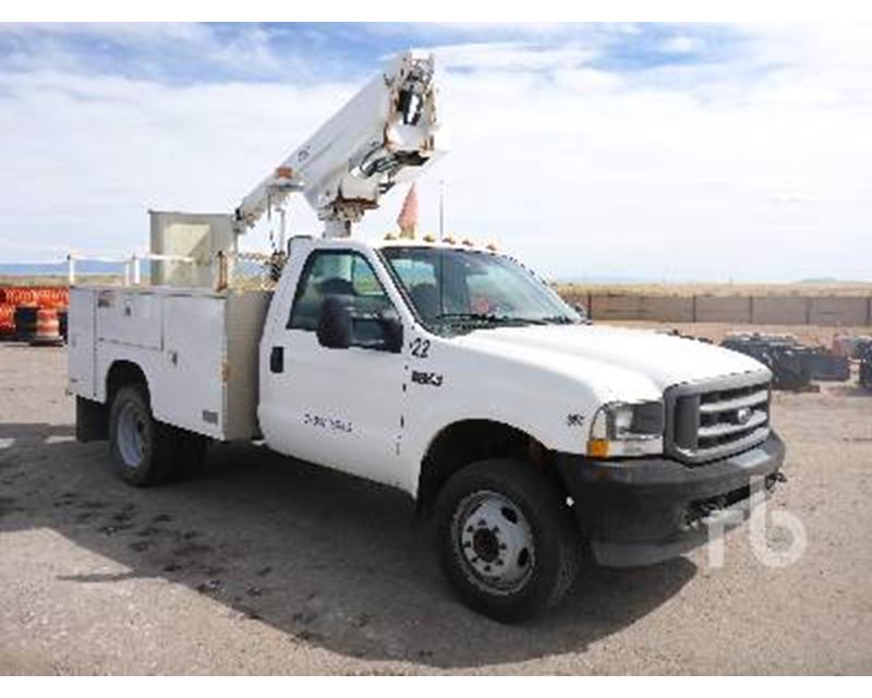 2002 Ford f450 bucket truck #9