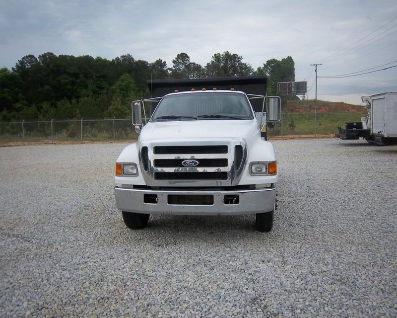 Ford f650 flatbed dump truck for sale #6