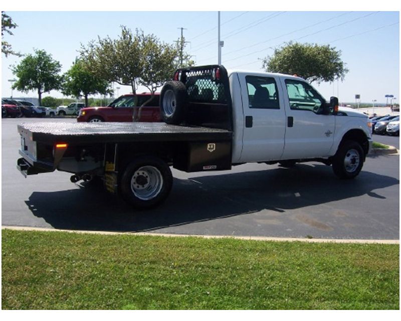 Ford f350 4x4 flatbed truck #7