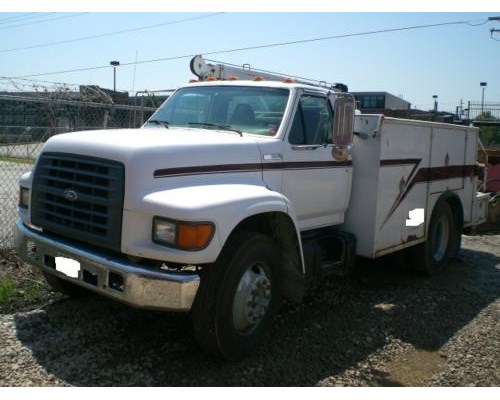 1997 Ford crane truck #8