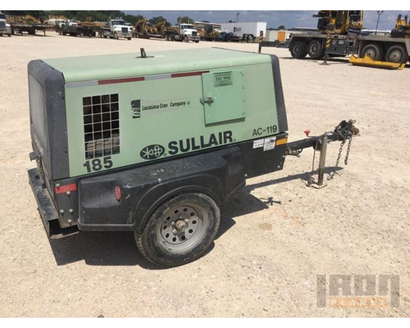 2012 Sullair 185DPQ JD2 185 CFM Air Compressor For Sale - Pleasanton ...