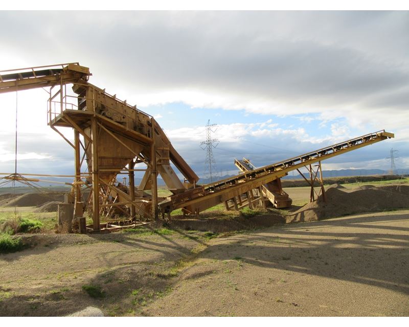 Complete 18 Item Aggregate Wash Plant With Cone Crusher, Generator ...