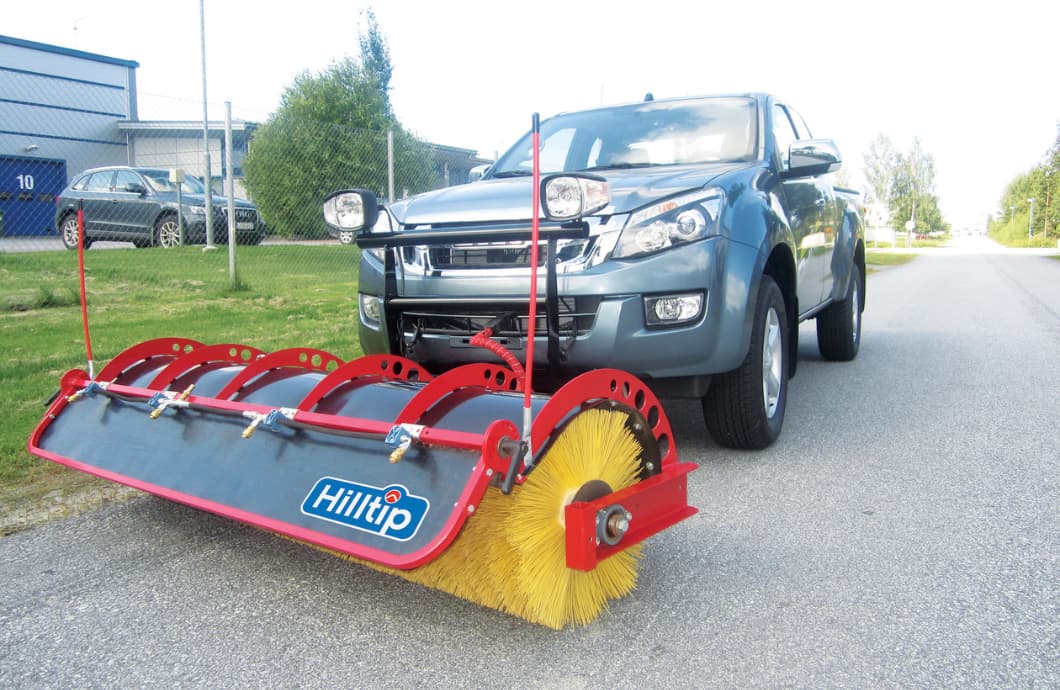 brush sweeper for truck