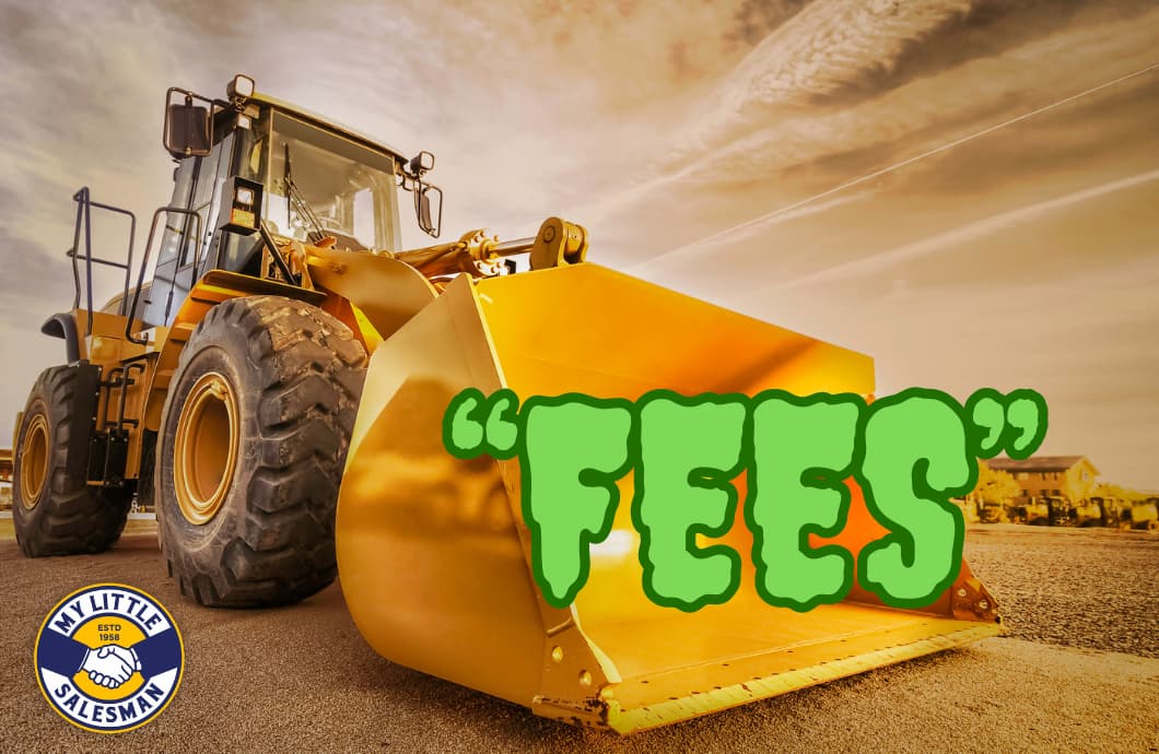 construction equipment advanced fee scam