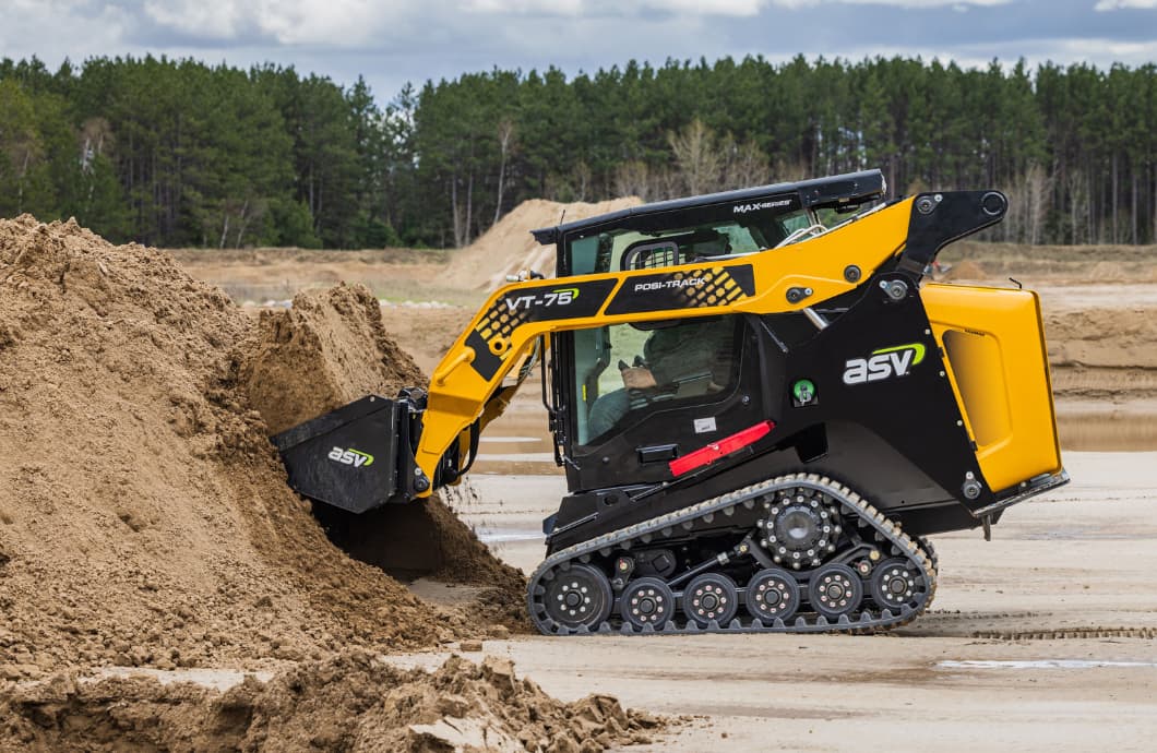 ASV VT-75 skid steer compact track loader