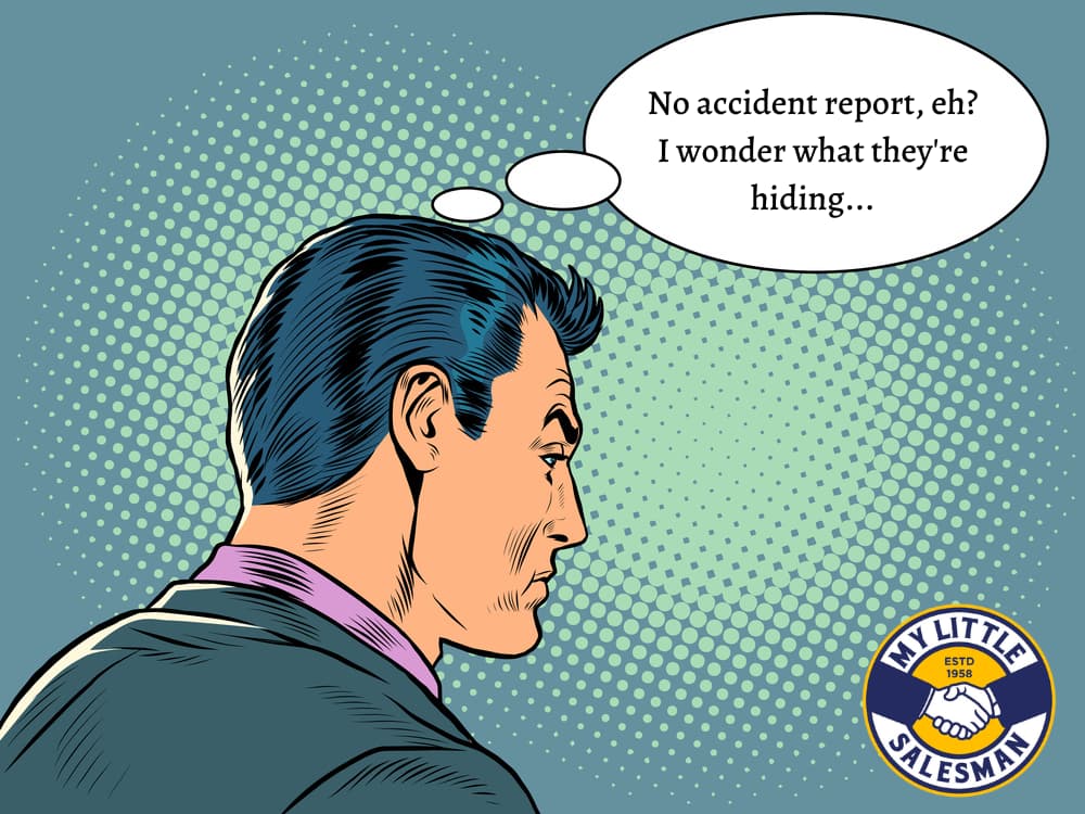 no accident report