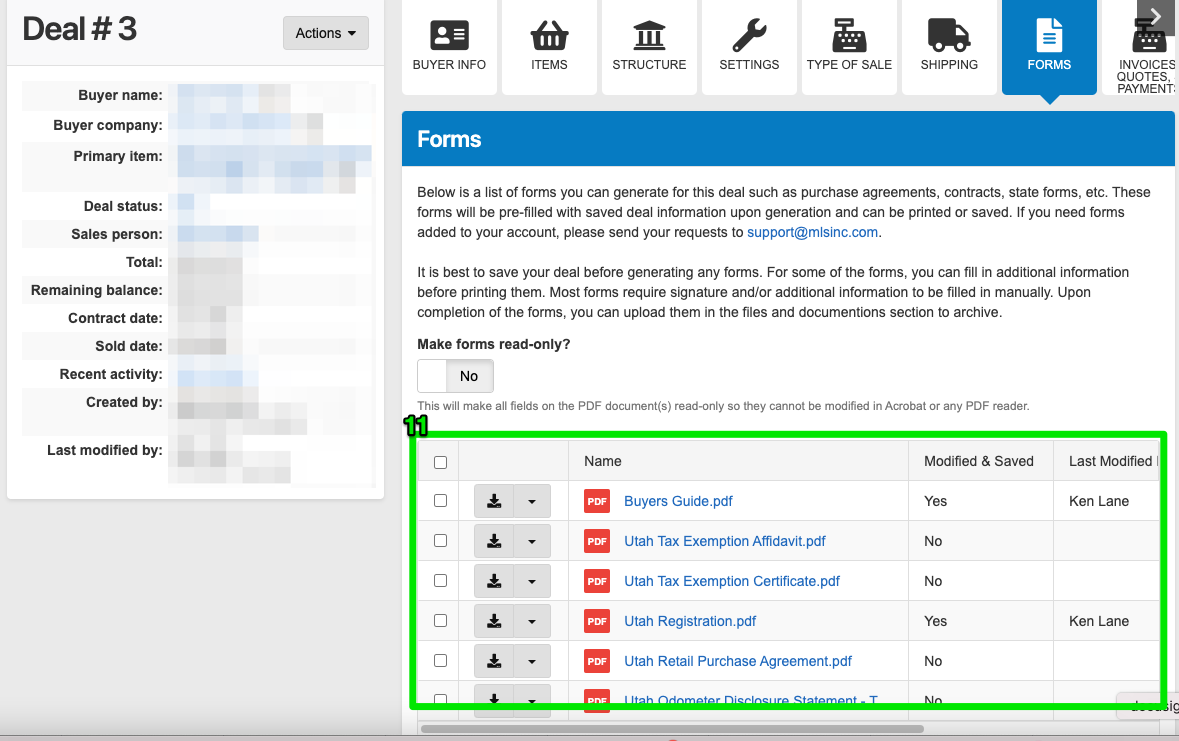 how to integrate docusign with heavy equipment dealership software