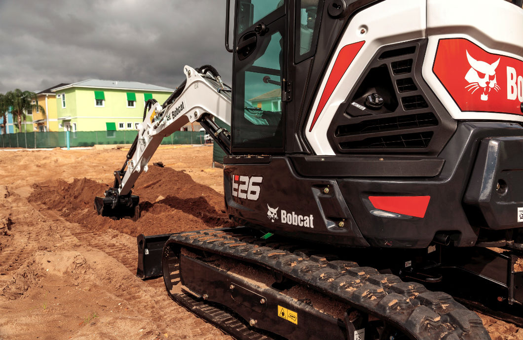 Bobcat E26 compact excavator