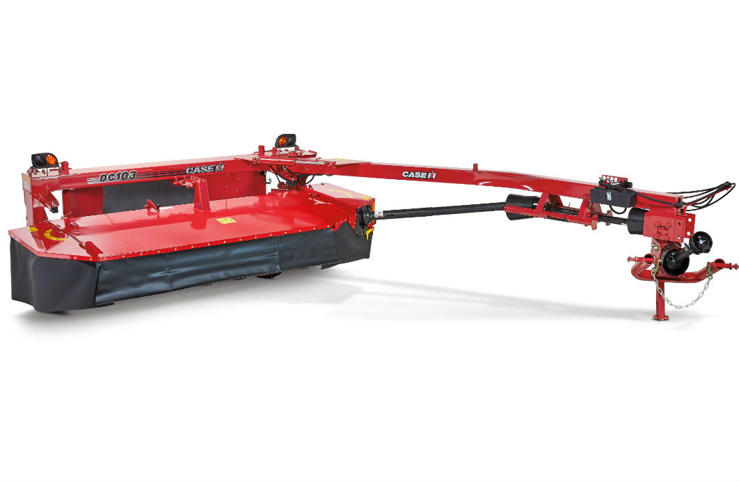 Enhancements to the 9- and 10-foot side-pull Model Year 2019 disc mower conditioners from Case IH combine fast cutting with high-quality conditioning to maximize field time. 