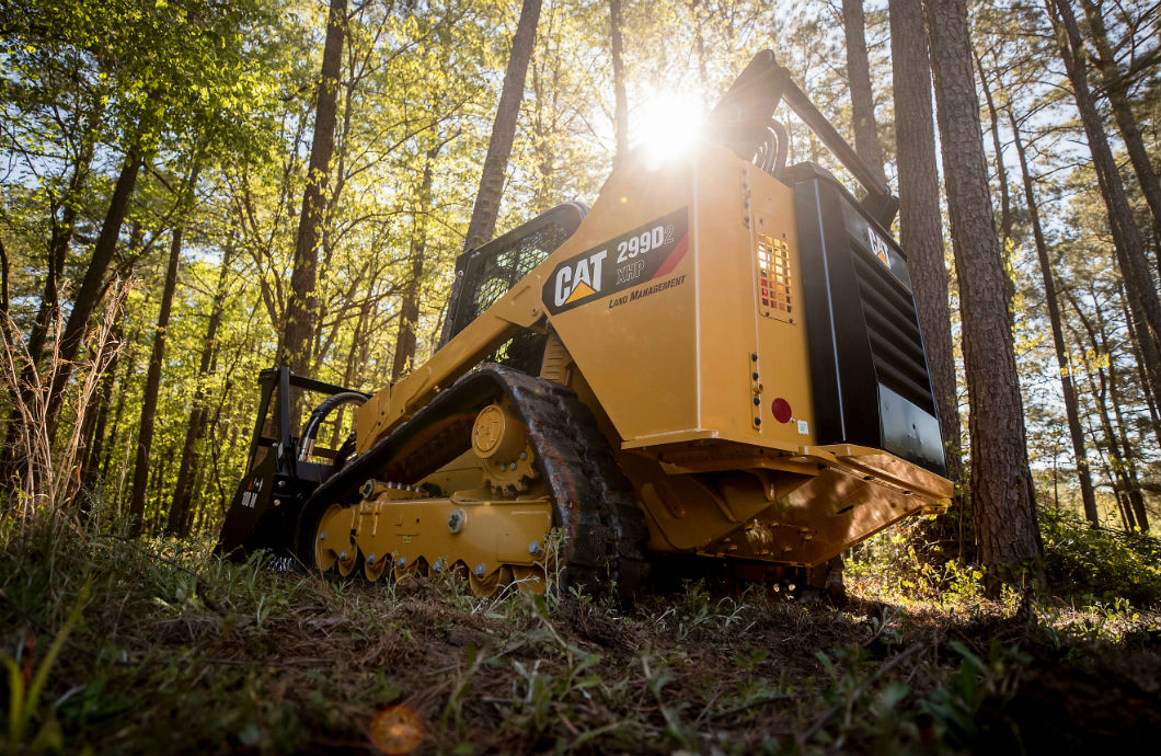 Cat 299D2 XHP land management compact track loader