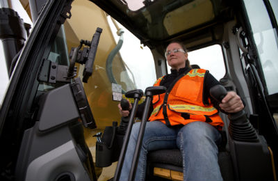 Cat 36-ton size class excavator cab