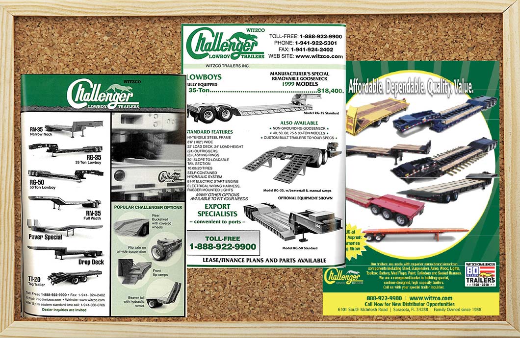 Witzco Challenger in My Little Salesman Truck and Trailer Publication