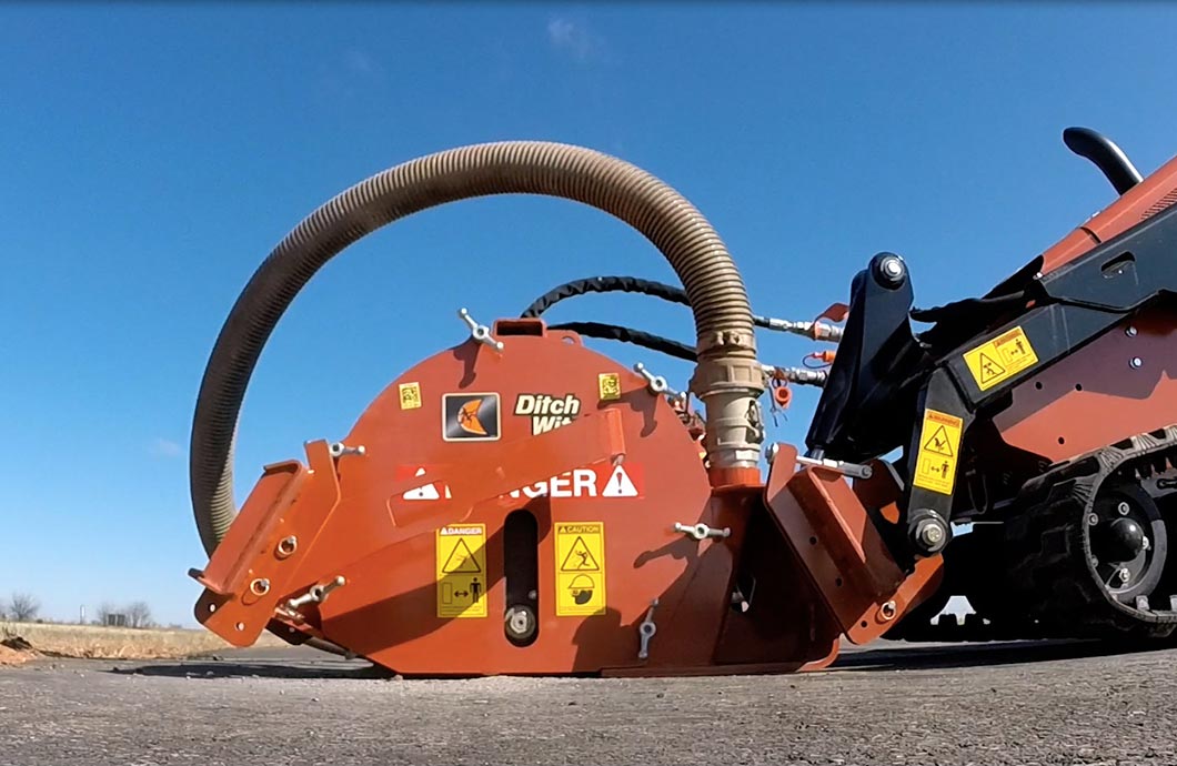 Ditch Witch MT9 Microtrencher Attachment