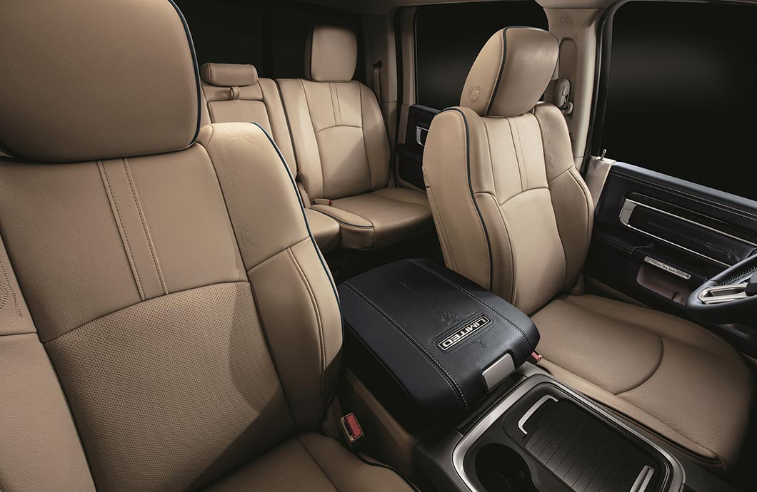 Dodge Ram Limited Tungsten Edition Interior Seats