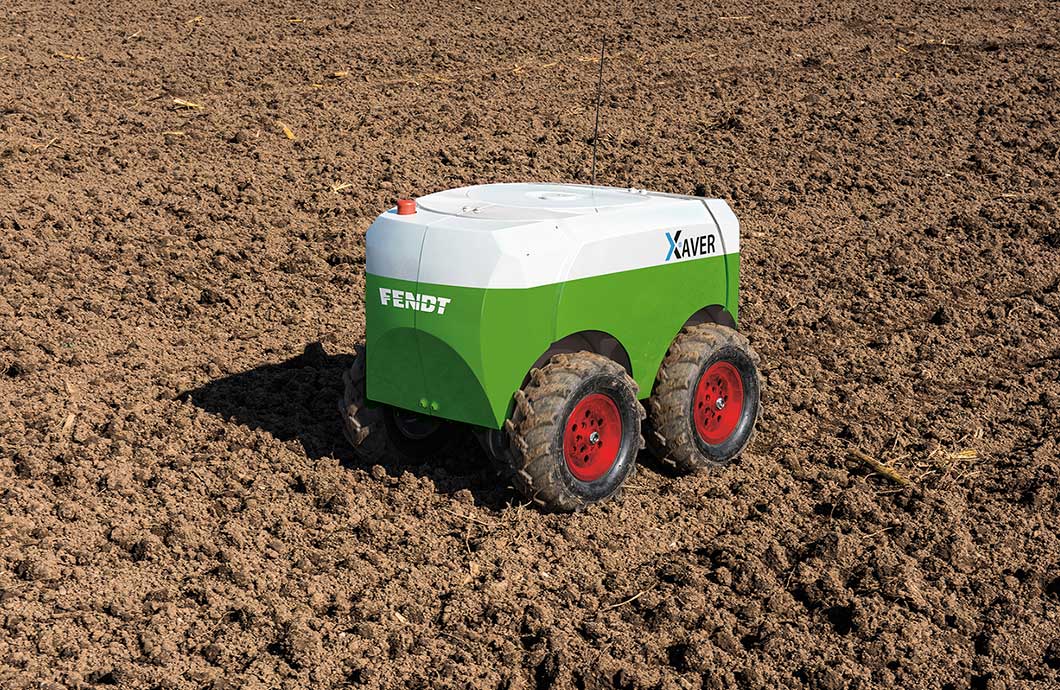 Fendt Xaver Robot Swarming Technology