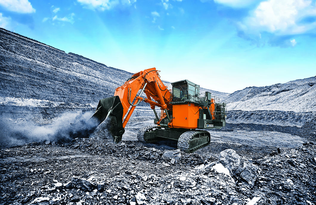 Hitachi EX2600-7 mining excavator