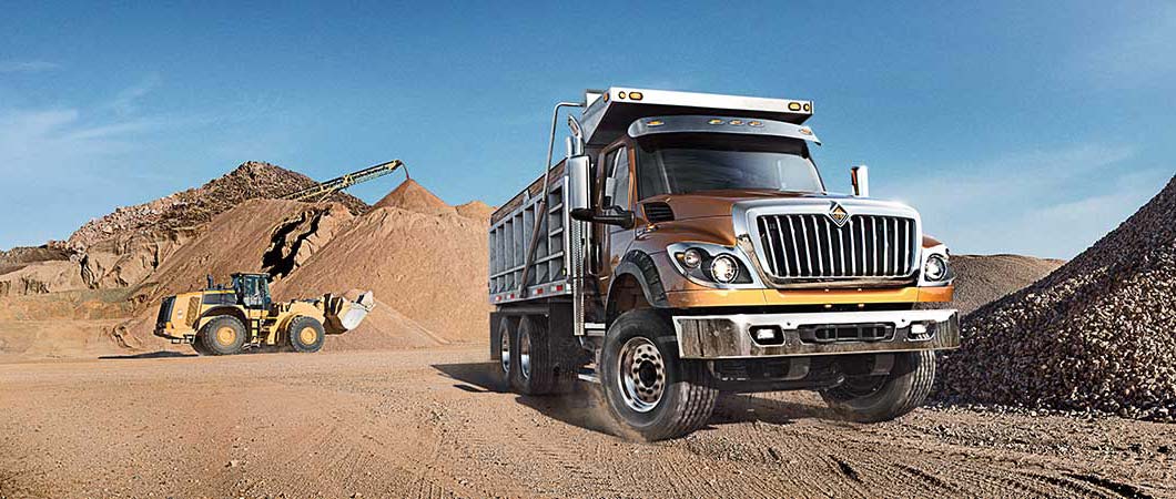 International HV Series Dump Truck