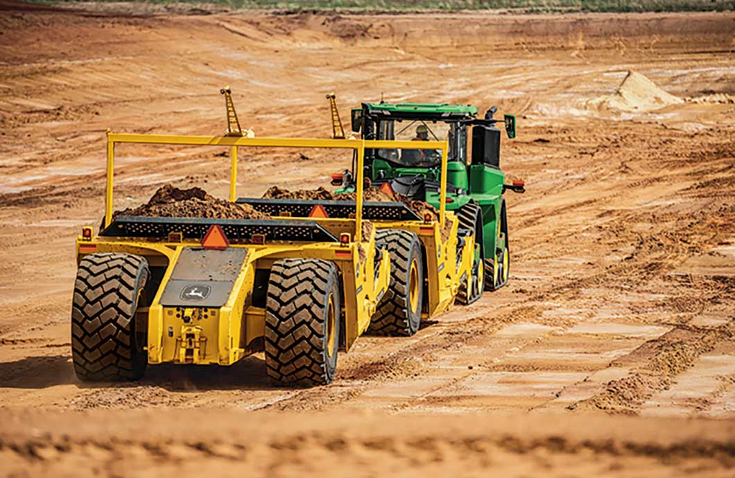 John Deere Scraper Earthmoving Productivity System