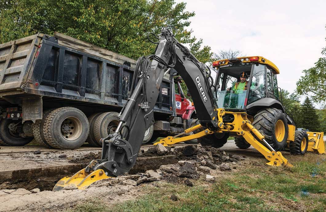 John Deere Celebrates 50 Years of Backhoe Loaders