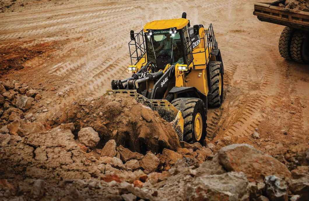 John Deere 944K hybrid wheel loader