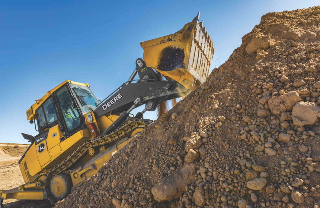 JD 755K Crawler Dozer