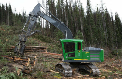 John Deere G Series swing machine