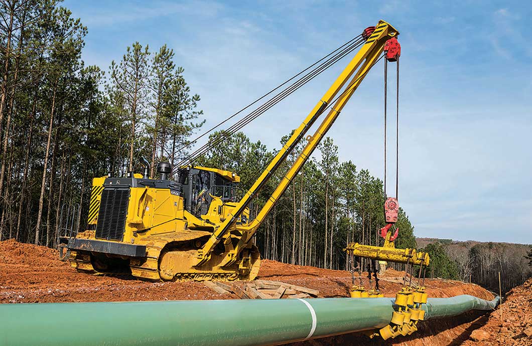 John Deere 1050K PL220 Pipelayer-ready Dozer