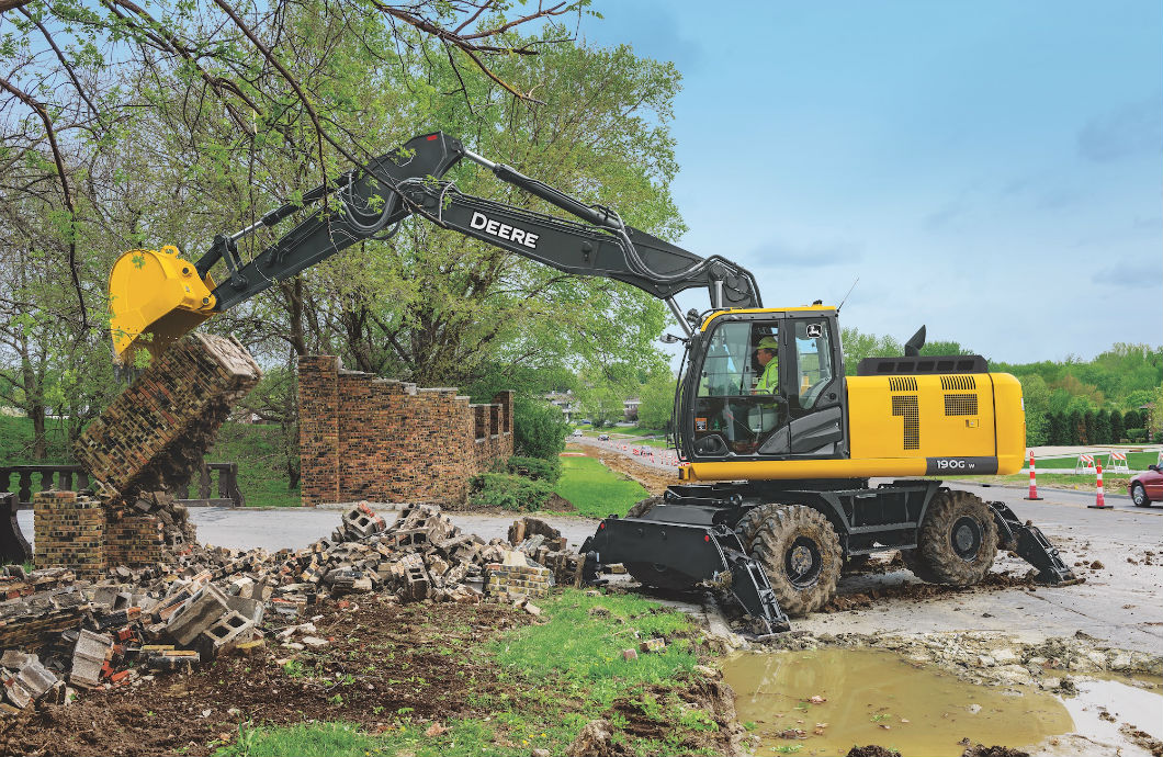 John Deere 190G Wheeled Excavator