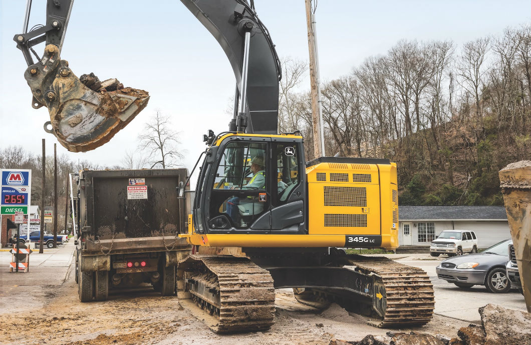 John Deere 345G LC Excavator