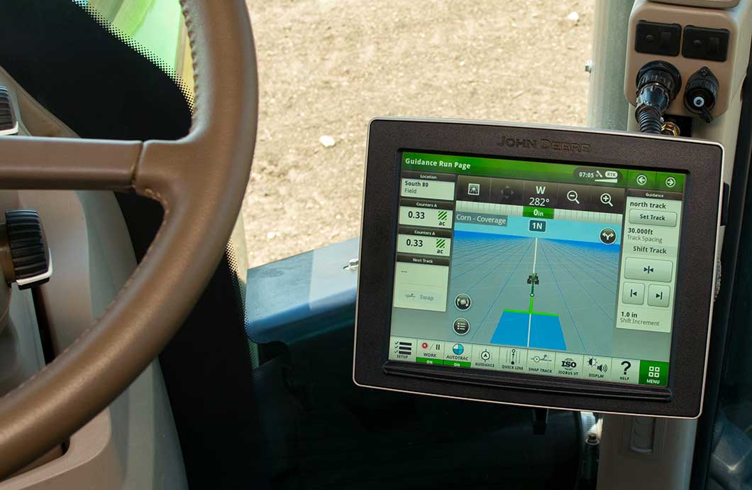 John Deere 4640 Universal Display compatible with John Deere 30-Series to the latest 6R, 7R, 8R and 9R Series Tractors