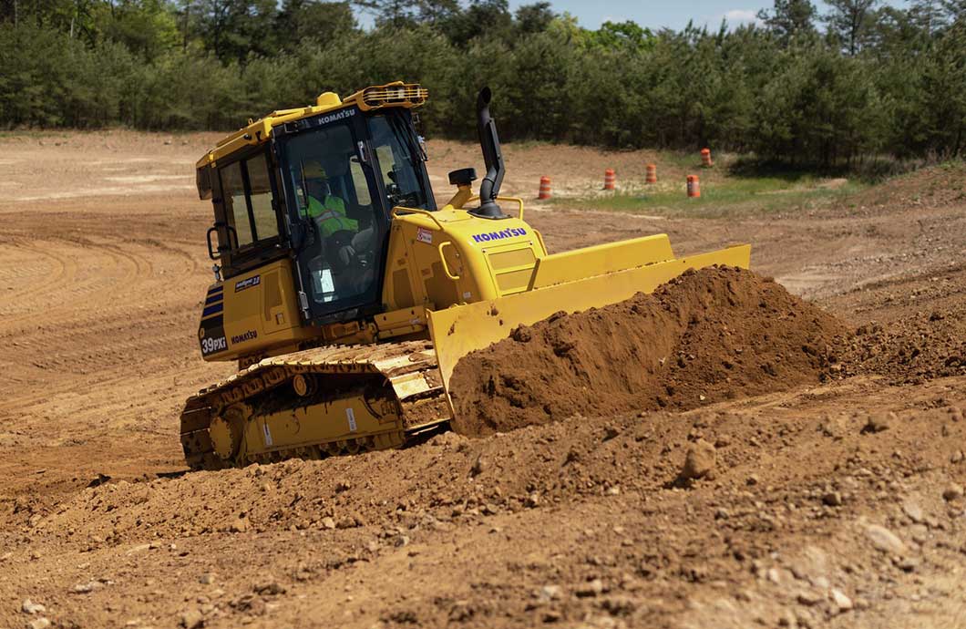 Komatsu’s D39i-24 Dozer Offers Enhanced Automation