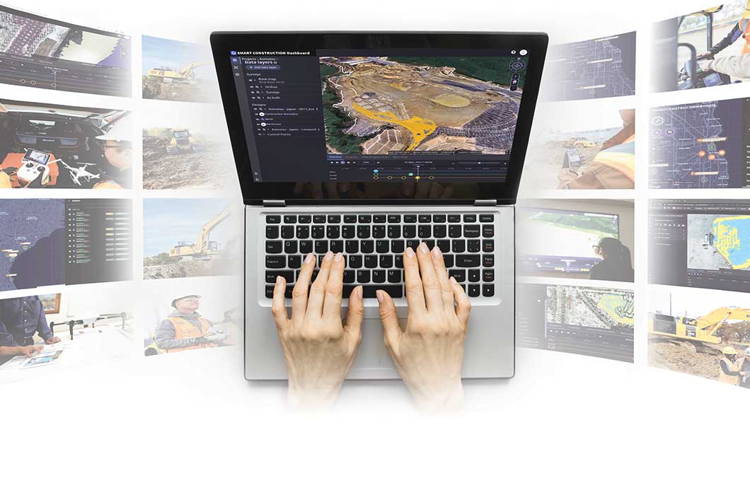 Komatsu’s Smart Construction Dashboard