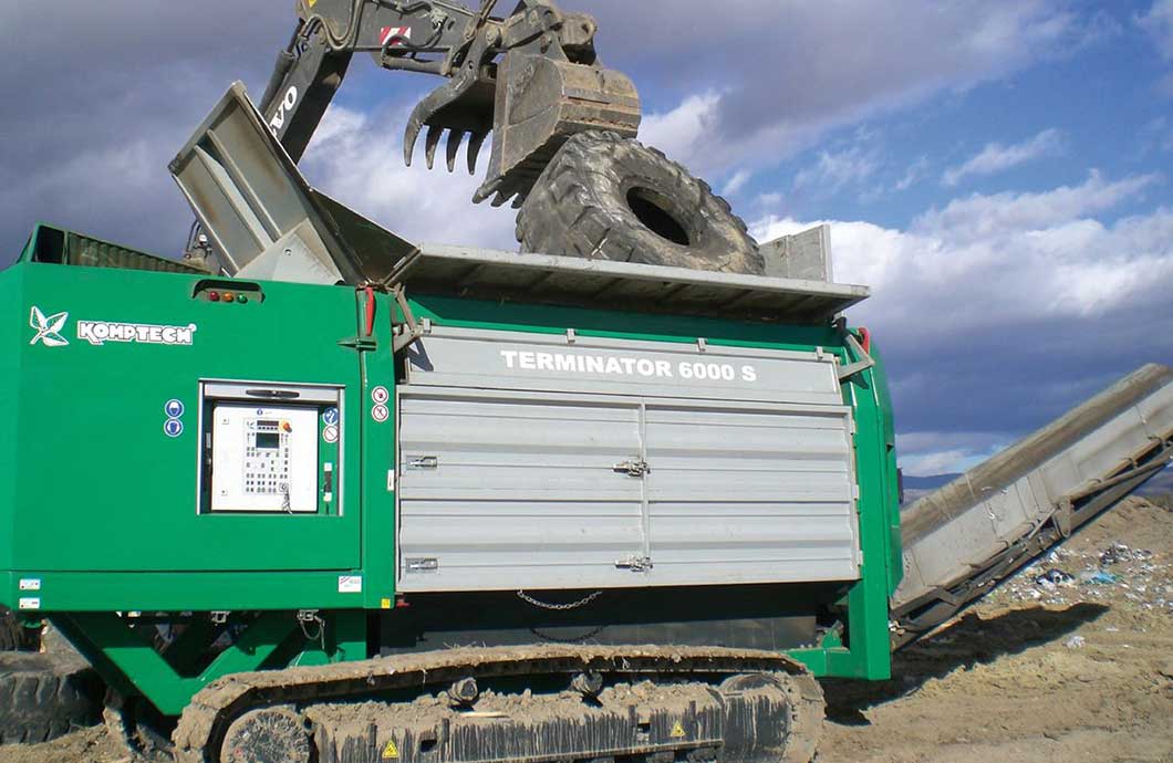 Komptech Terminator 6000S Shredder