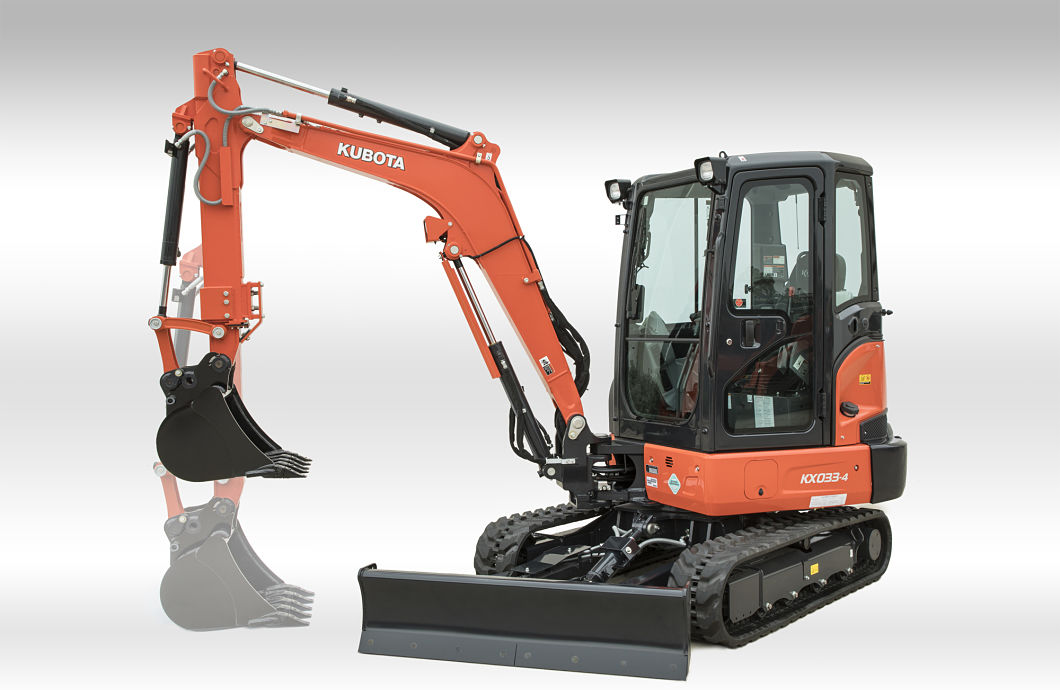 Kubota KX033-4 Compact Excavator