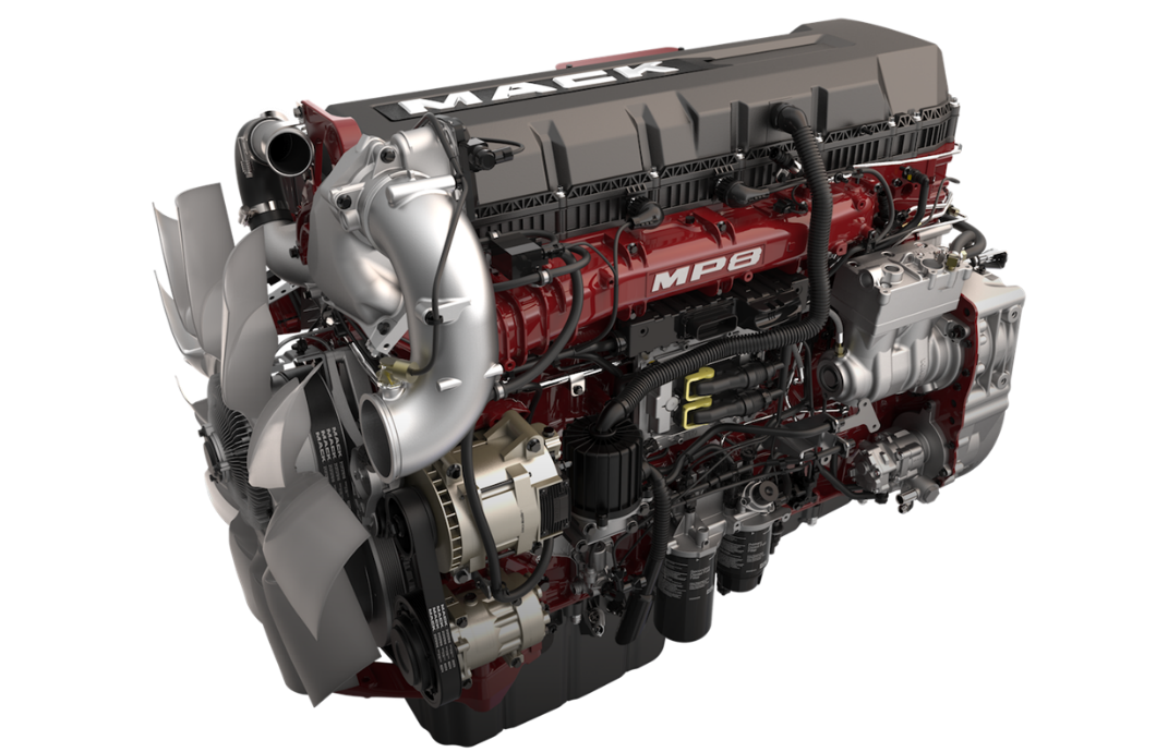 Mack MP8HE and HE+ Packages for Fuel Efficiency