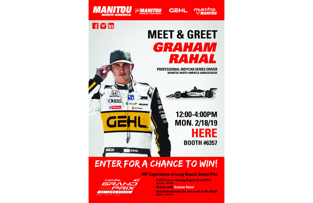 Manitou ARA Show - Meet and Greet with Graham Rahal