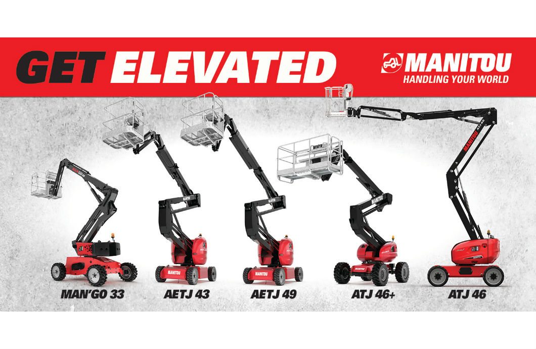 Manitou mobile elevated work platform lineup 