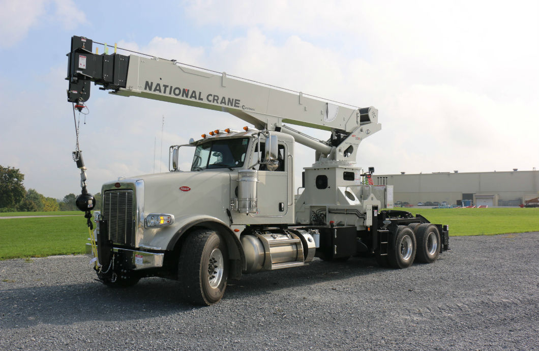 National Crane tractor mounted NBT30H boom truck