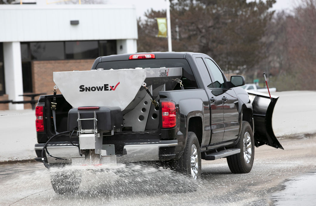 SnowEx® HELIXX™ Stainless Steel Hopper Spreader