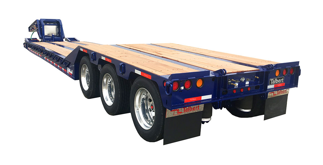 Talbert Manufacturing 55CC-RP Roller Paver Lowboy Trailer